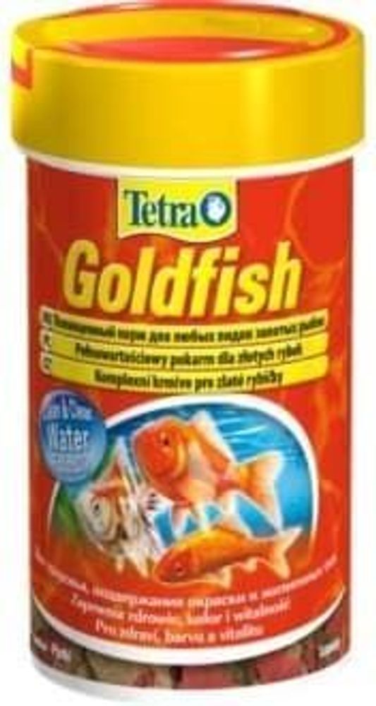 TetraGoldfish корм в хлопьях для всех видов золотых рыбок 100 мл