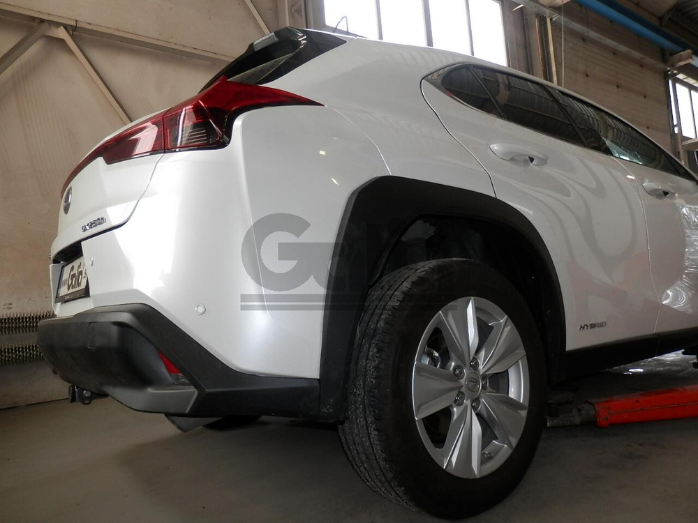 Фаркоп оцинкованный Galia L026A для LEXUS UX 200, UX 250H, SUV, 2018-(паспорт и сертификат в комплекте)(без электрики)