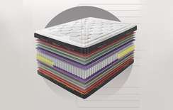 Ортопедический матрас Titanium 180х200 см, средняя жесткость