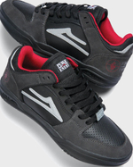 Кеды Lakai Telford Low: Public Enemy Black/Charcoal Suede (EG)