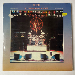 Винтажная виниловая пластинка LP Rush All The World A Stage (Holland 1976)