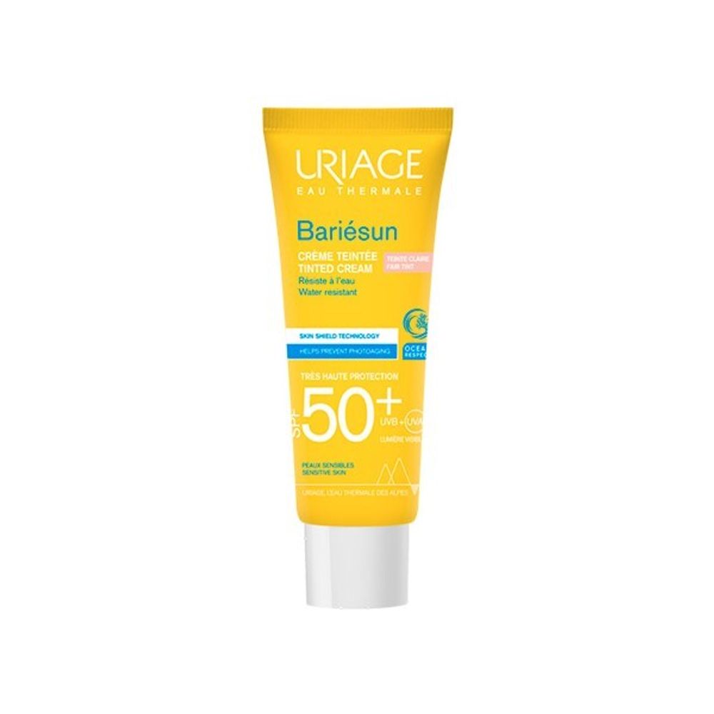 Uriage Bariesun Creme Teintee Claire Тональный крем светлый SPF50+, 50 мл