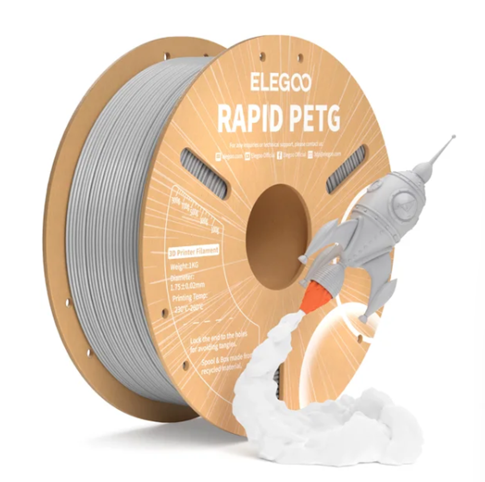 PETG Rapid пластик Elegoo для 3D принтера 1 кг