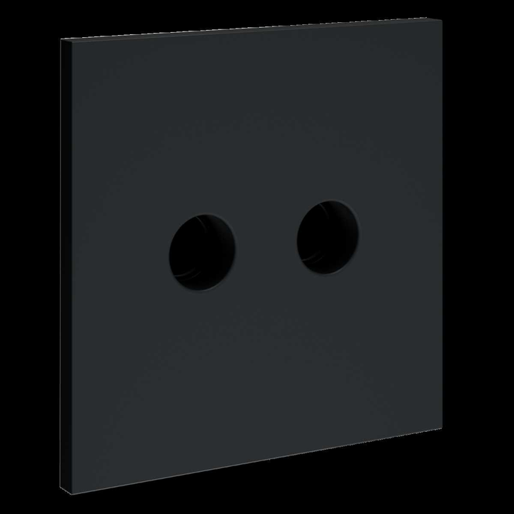 Накладка для розетки телевизионной оконечной TV+SAT S70 (графит) Voltum VLS001607