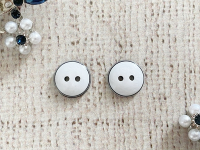 Пуговицы блузочные, d 1,3 см, 2 прокола