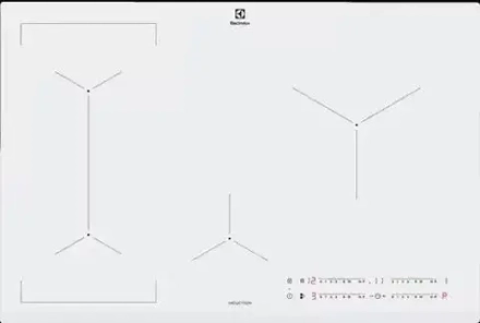 Встраиваемая индукционная варочная панель Electrolux EIV83443BW