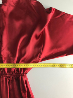 Платье Zara атласное, маркировка XS, визуально на 42 размер