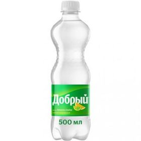 Добрый Газ.Вода 0,5/24 ЛИМОН-ЛАЙМ ПЭТ
