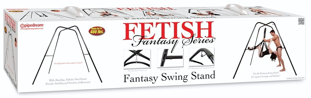 Напольный черный каркас для качелей Swing Stand (Цвет: черный)