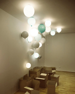 Wall design lamp  MEMORY by Brokis D 35 (Red)