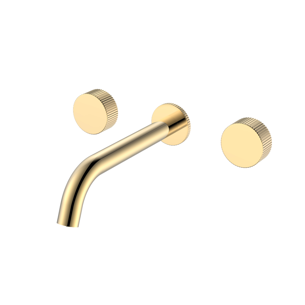 Смеситель из стены STICK LINEA на 3 отв. GOLD