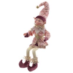 GAEM Игрушка набивная подвесная "Эльф", L16 W12 H53 см (полка 25 см.)