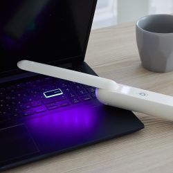 UGL-C10A-3W-UVСB WHITE Светильник ультрафиолетовый светодиодный компактный. Без озона. 275 нм. Корпус белый. ТМ Uniel