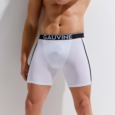 Мужские трусы-боксеры Cotton Classic Boxer Brief (Размер: L) (Цвет: белый)