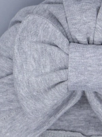 Чалма осенняя детская с бантиком