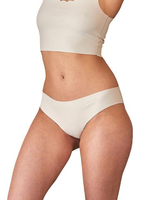 Бесшовные трусы-слипы с фигурным срезом (Размер: XL) (Цвет: черный)