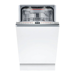 Встраиваемая посудомоечная машина Bosch SPV6EMX76Q, узкая, 10 комплектов, 6 программ, защита от протечек, белая