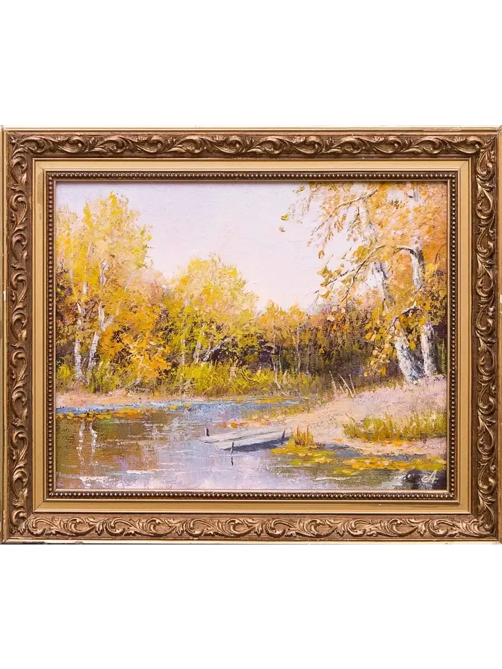 Картина маслом Теплая осень Селенских