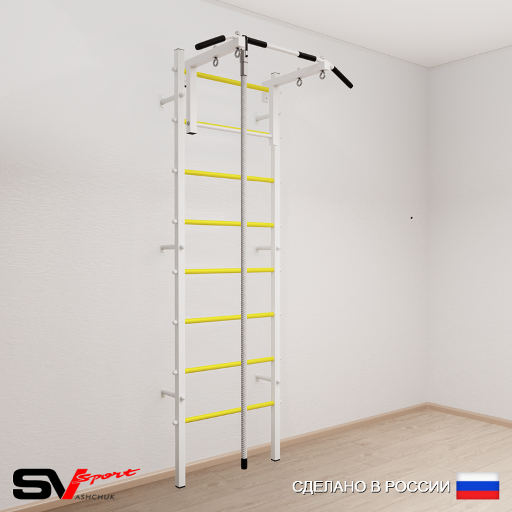 Шведская стенка Sv Sport 509 (Турник стандарт/Канат)