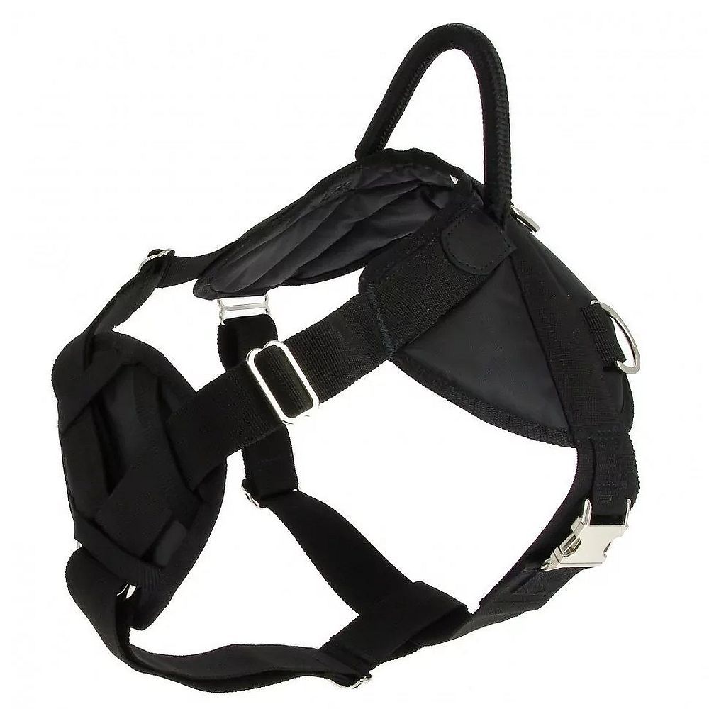 Шлейка для собак Каскад нейлоновая с грудью с металлической фурнитурой (размер L) Шлейка для собак Каскад нейлоновая с грудью с металлической фурнитурой (размер L)