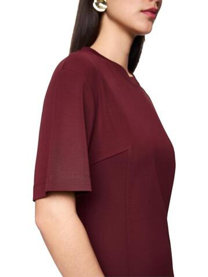 Marc Cain Платье из вискозы с разрезом