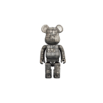 Дизайнерские игрушки BE@RBRICK 400% 28cm, STEAMPUNK-COAL-BLACK-400％