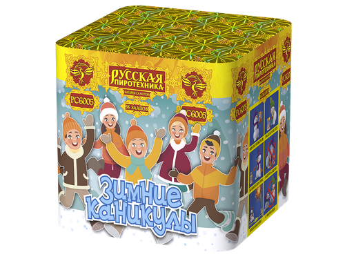 Зимние каникулы 0,6" х 36 залпов, 1/18, шт