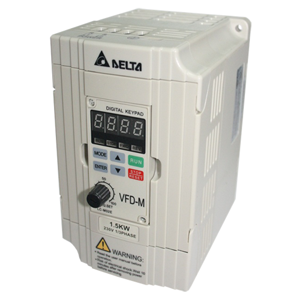 Преобразователь частоты 1.5кВт 220В Delta VFD-M VFD015M21A
