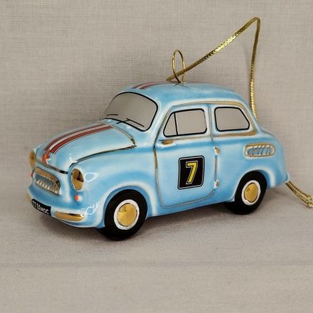 Фарфоровая игрушка Запорожец "Горбатый" Спортивный