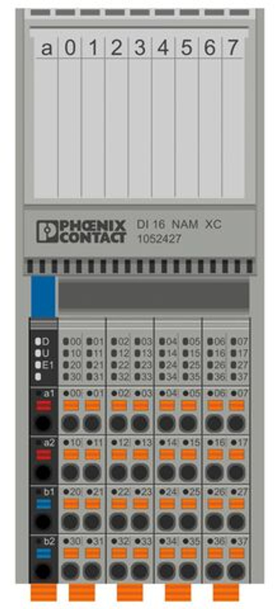 1052427 - AXL F DI16 NAM XC 1F - Цифровой модуль