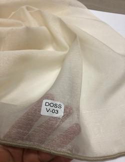 Тюль французский кристалон Arya арт Doss col. v-03 кремовый