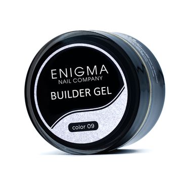 Гель для наращивания ENIGMA Builder Gel 09 с мелким шиммером, 50 мл.