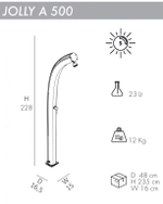 Душ солнечный Arkema Jolly A 500