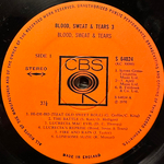 Blood, Sweat & Tears - Blood, Sweat & Tears 3 (Англия 1970г.)