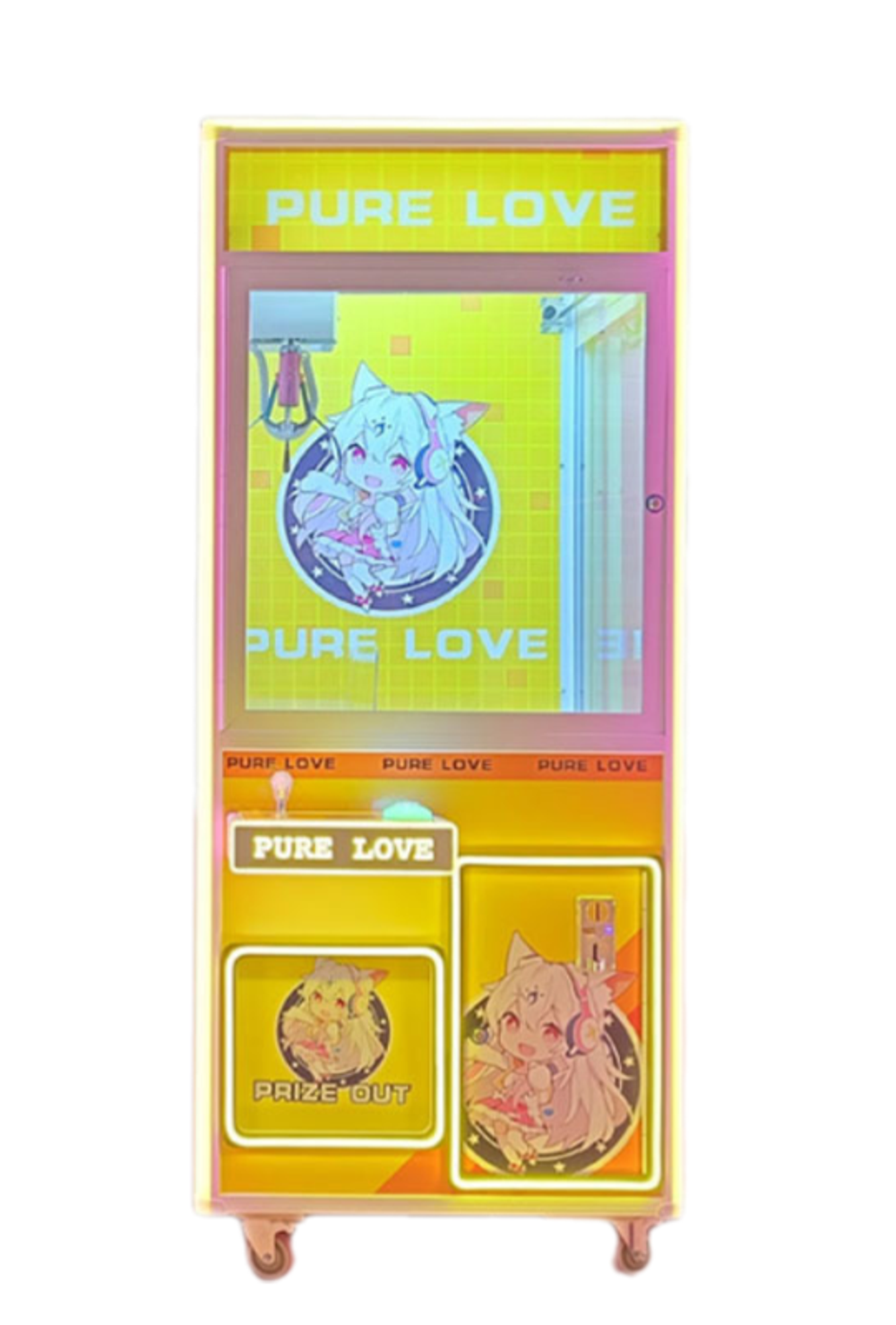 Автомат с игрушками PURE LOVE CAT STAR DOLL MACHINE