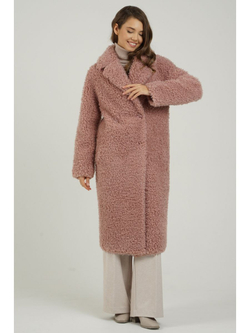 Шуба искусственная эко шуба, сиреневая, SilverFox