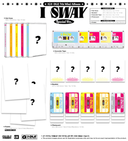 Альбом (G)I-DLE - I SWAY 7th Mini Album SPECIAL (MC) 5 Version SET