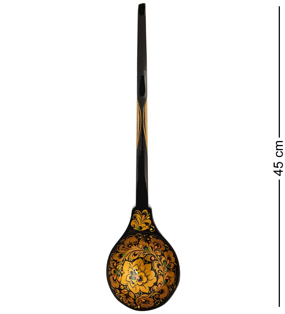 Народные промыслы ХЛ-048/4 Ложка «Подарок рыбаку» (Хохлома)