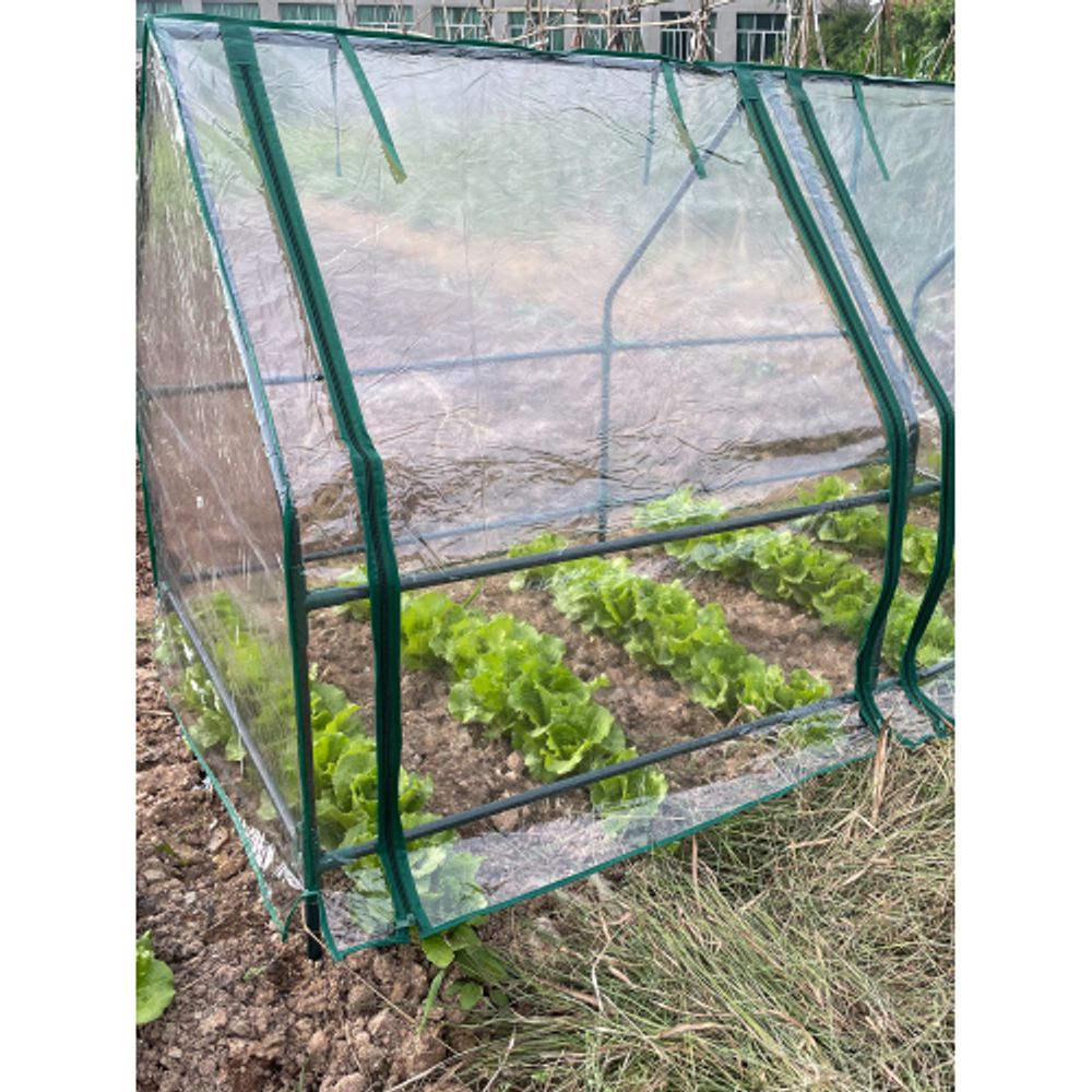 Теплица GREEN APPLE GA-House-2х-frame 1800х900х900 мм 2 отсека | Теплица