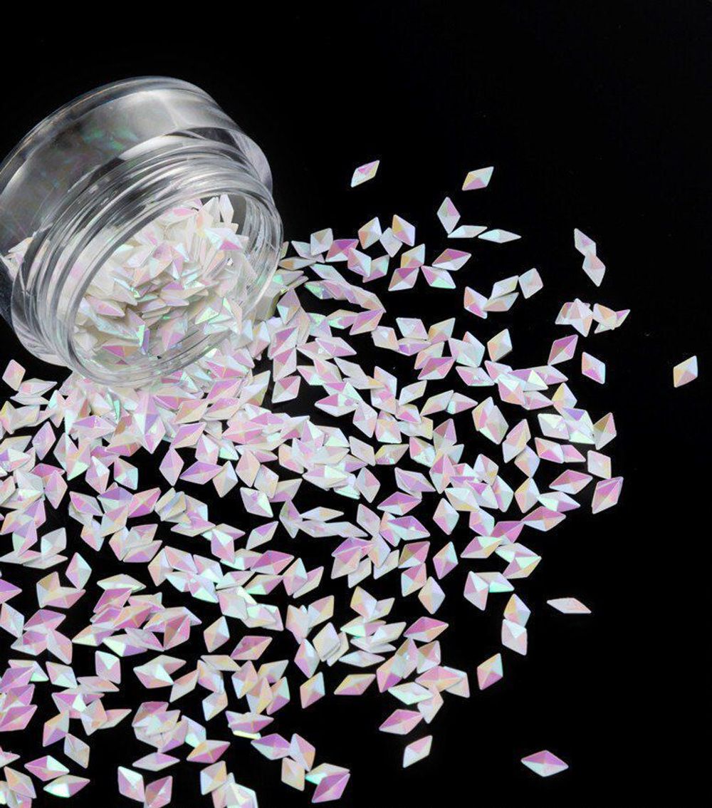 Чешуя дракона 3D ромбики 4 мм, 1280