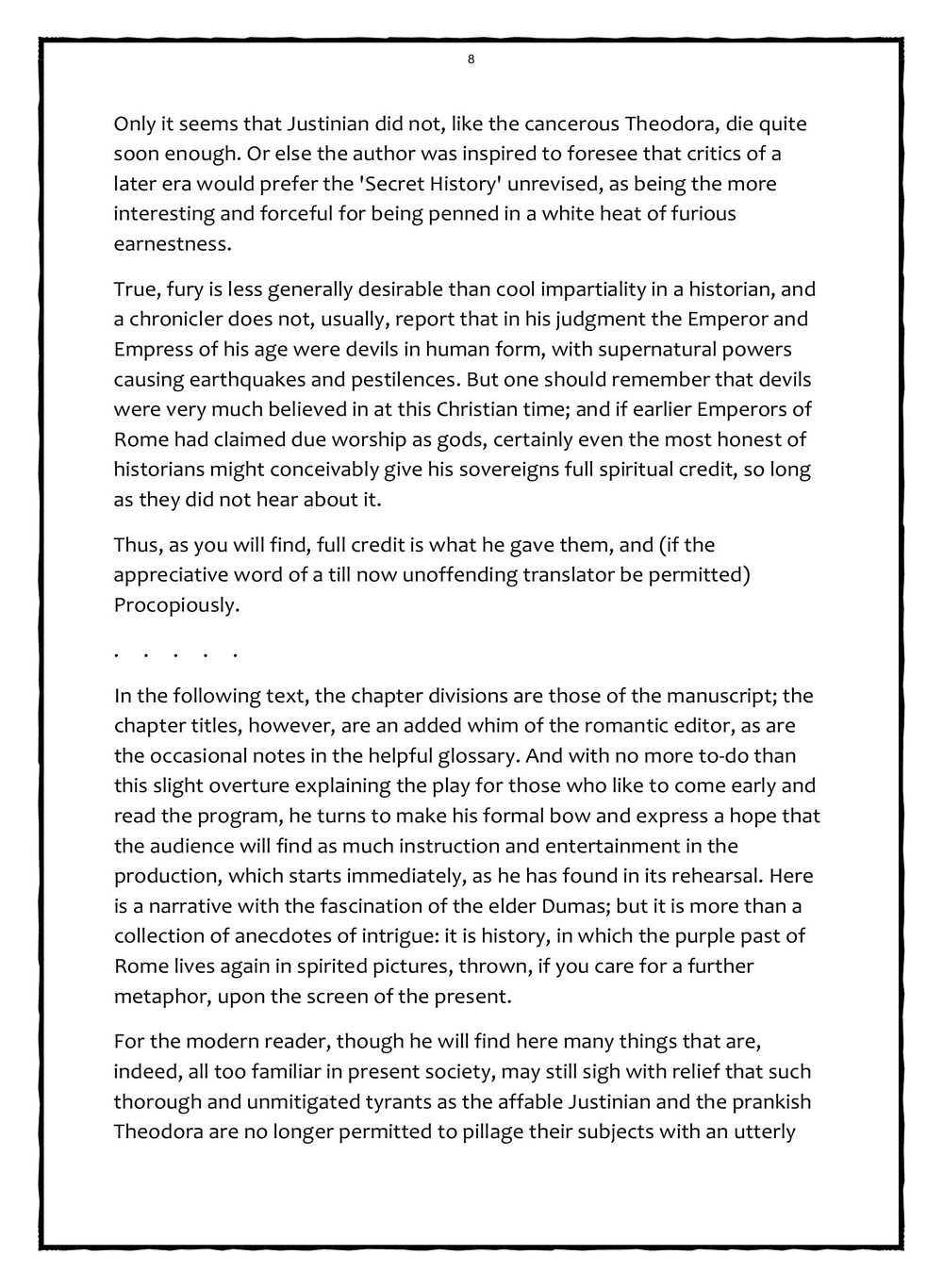 The Secret History of Procopius | Procopius