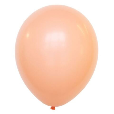 Воздушные шары с гелием и обработкой Декоратор SALMON PEACH Персиковый 053 12"/30 см