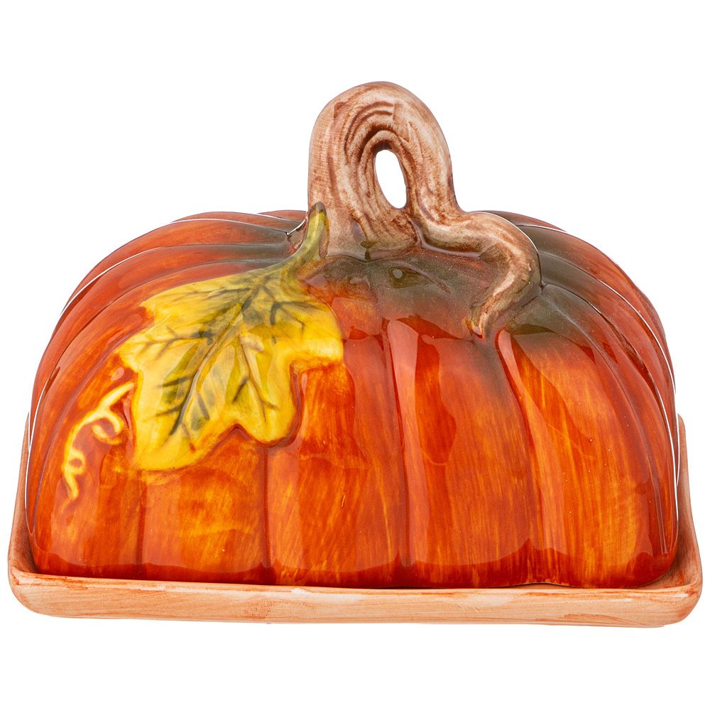 МАСЛЕНКА С КРЫШКОЙ КОЛЛЕКЦИЯ "VILLAGE" 15Х10,5Х10 СМ