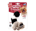Gigwi PLUSH FRIENDZ игрушка для собак енот с пищалкой 16 см