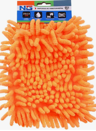 Салфетка-варежка "NEW Galaxy" микрофибра 20*14см для мытья авто 728013