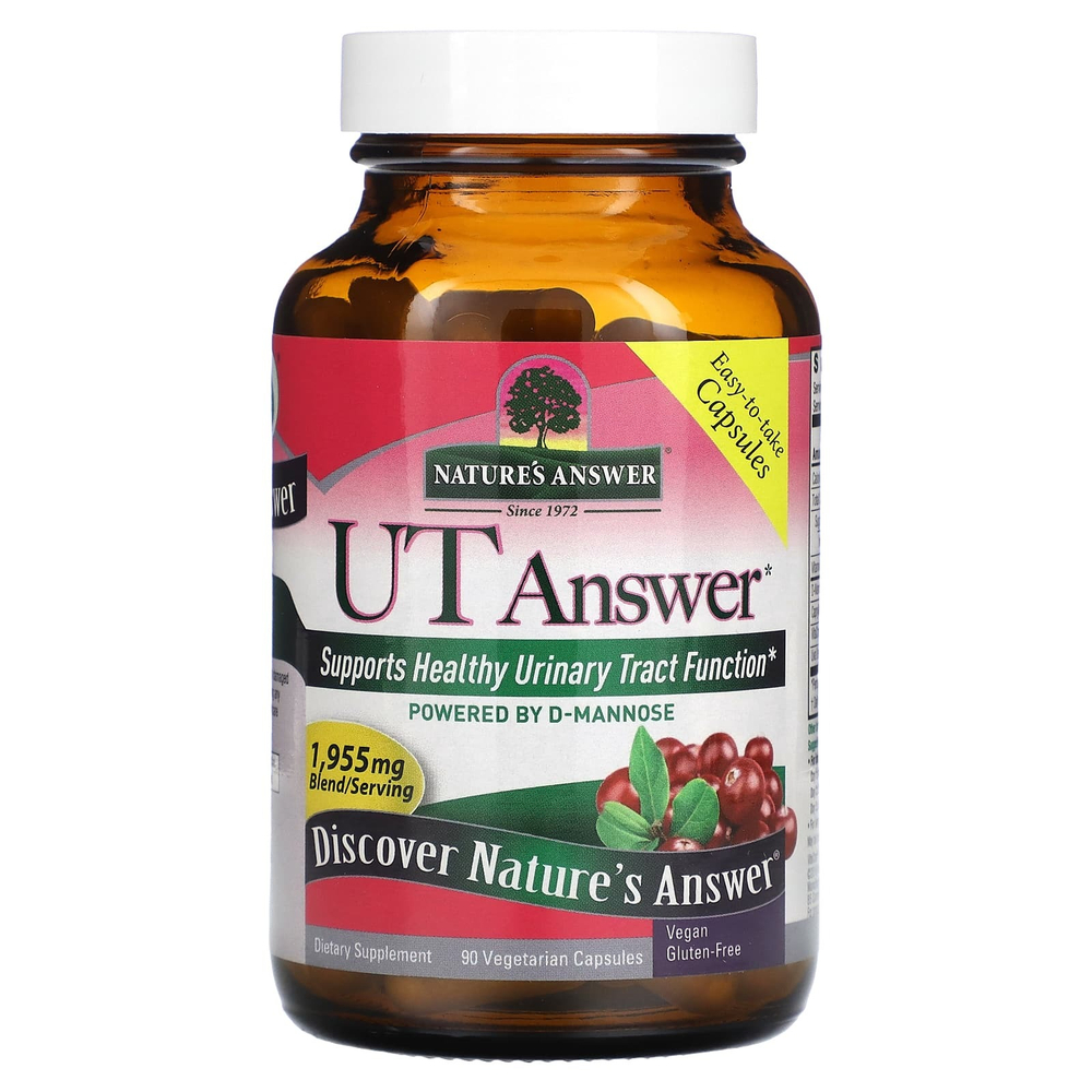 Nature's Answer, UT Answer, 90 вегетарианских капсул