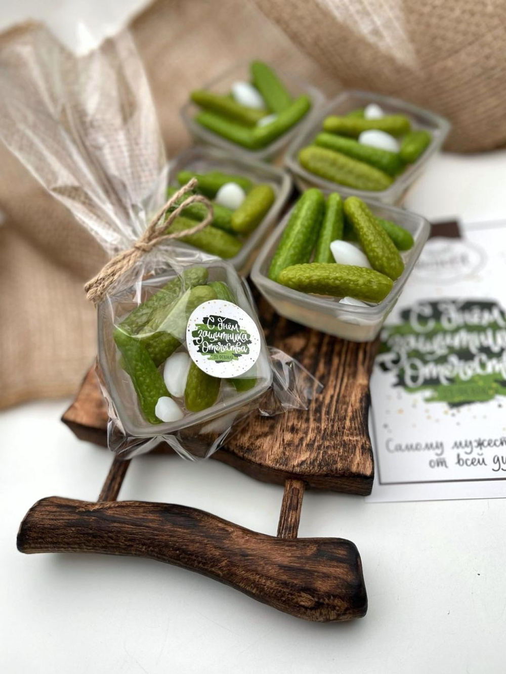 Мыло «Огурчики хрустящие»