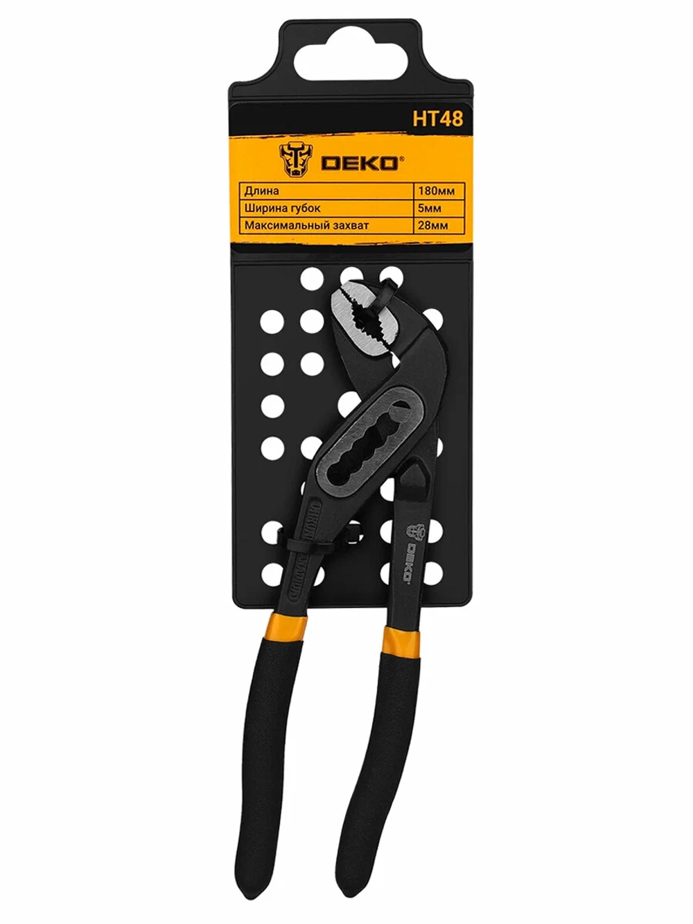 Переставные клещи DEKO HT48