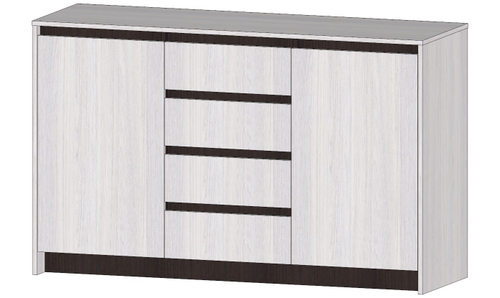 Бостон Комод большой Анкор светлый / Венге