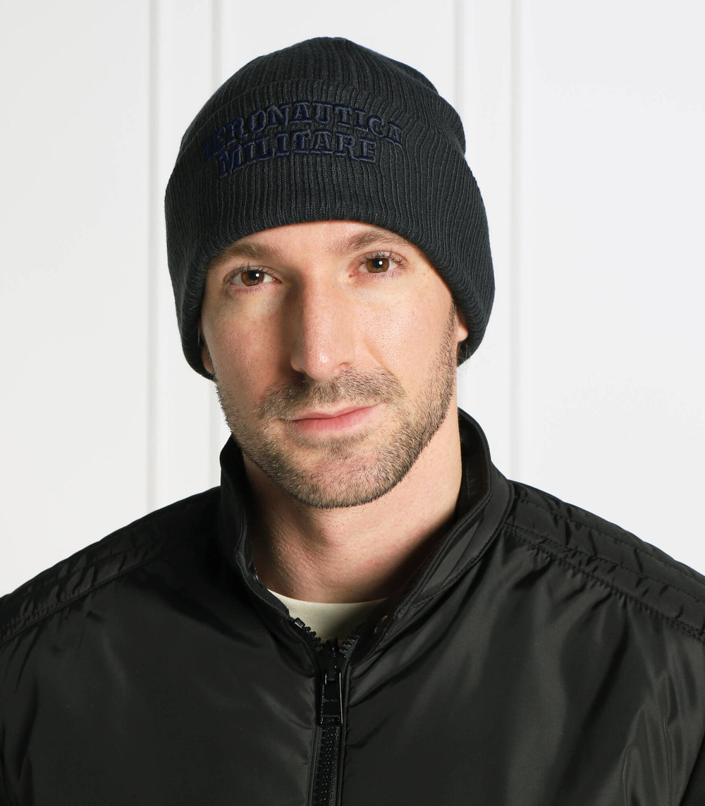 шапка Aeronautica Militare - серый(CU043L488)